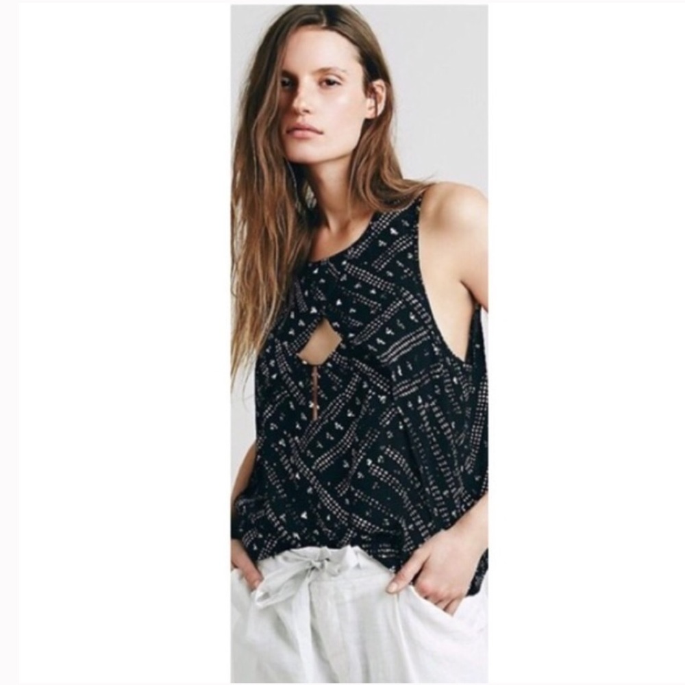Free People Keyhole Tank